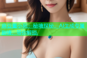 麻豆董小宛：秘境探秘，AI生成专属剧情，等你解锁.