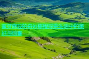 蜜芽麻豆的奇妙旅程探索生活中的美好与惊喜