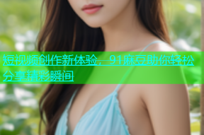 短视频创作新体验，91麻豆助你轻松分享精彩瞬间