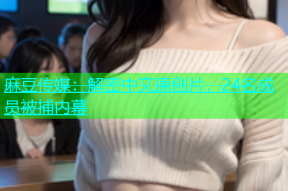 麻豆传媒：解密中文原创片，24名成员被捕内幕