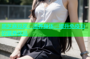 黑芝麻豆浆：滋养身体，提升免疫力的营养饮品