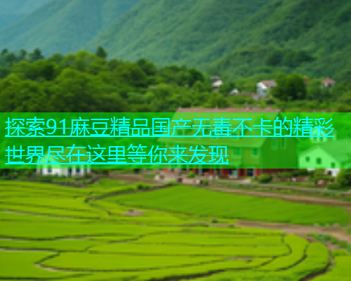 探索91麻豆精品国产无毒不卡的精彩世界尽在这里等你来发现  第1张