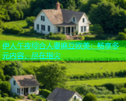 伊人午夜综合人妻麻豆欧美：畅享多元内容，尽在指尖  第2张