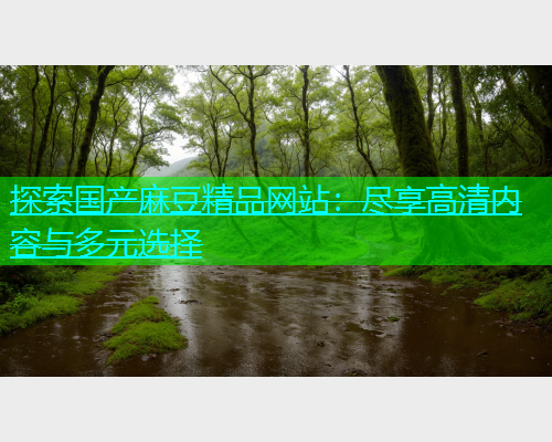 探索国产麻豆精品网站：尽享高清内容与多元选择  第1张