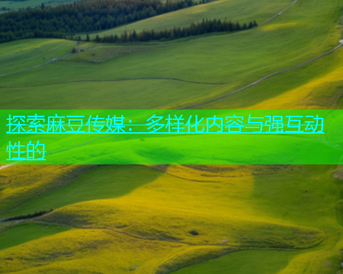 探索麻豆传媒：多样化内容与强互动性的  第2张