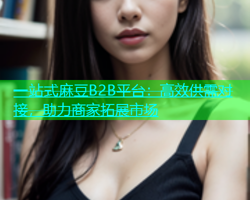 一站式麻豆B2B平台：高效供需对接，助力商家拓展市场  第1张